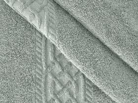 Полотенце махровое Costanza, зеленое