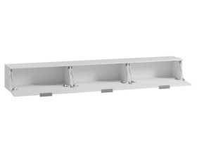 ТВ-тумба подвесная Шелтон 240x30 Белый