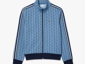 Мужская жаккардовая толстовка Lacoste PARIS с монограммой