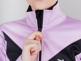 Разминочная куртка Nordski Base Orchid/Black W