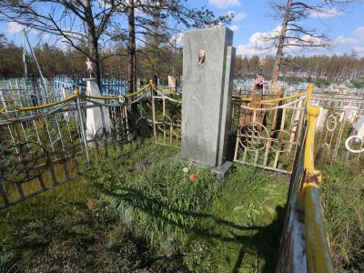 Могила Намсараева Хоца Намсараевича (1889-1959), основоположника бурятской советской литературы