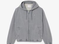 Мужская джинсовая куртка Lacoste из органического хлопка