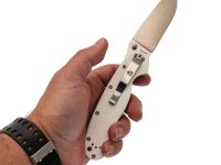 Складной нож Steelclaw "Крыса В баре", сталь VG-10, рукоять G-10