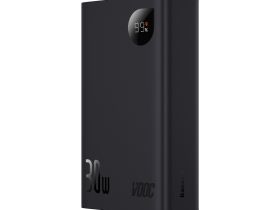 Внешний аккумулятор Baseus Adaman2 Digital Display Fast Charge 20000mAh 30W (черный) (PPADM2-20)