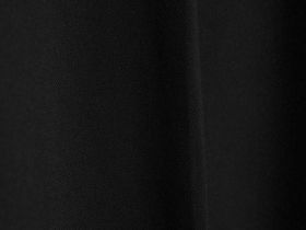 Прямые брюки со складками, Черный