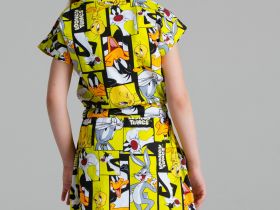 Платье трикотажное для девочек