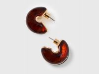 Серьги женские, Коричневый