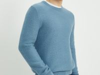 Джемпер прямого силуэта с шерстью