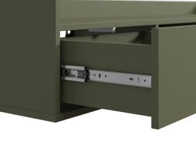 ТВ-тумба подвесная Воямполь 150x28 Оливковый