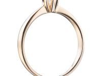 Помолвочное кольцо из желтого золота с бриллиантом э0301кц04202995