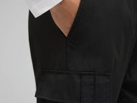 Брюки-карго с эластичным поясом