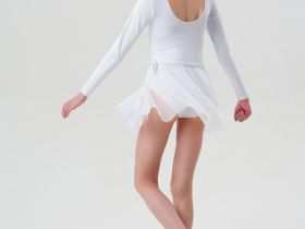 Юбка гимнастическая с запахом