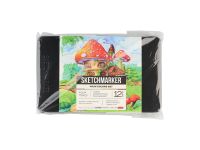 Набор карандашей акварельные Sketchmarker "Основные цвета", 12 цветов, жестяной пенал