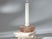 Подсвечник Orlando, бежевый