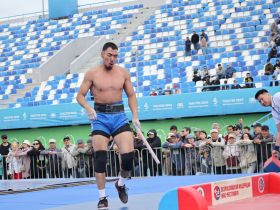 Стали известны победители соревнований по мас-рестлингу и борьбе корэш на Сабантуе