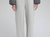 Трикотажные брюки свободного силуэта