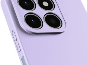 Клип-кейс Krutoff Silicone для HONOR X6c Фиолетовый