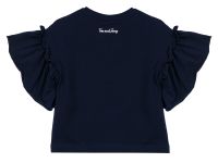 Фуфайка трикотажная для девочек (футболка)