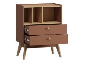 Комод Торвалль 2-68x87 Терракотовый