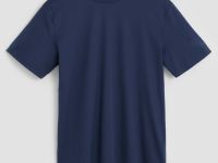 Футболка из хлопка прямого кроя