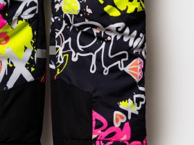 Комбинезон текстильный с полиуретановым покрытием для девочек