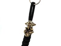 Бронзовая бусина Пират с темляком