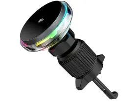 Автомобильный держатель WIWU Qi2 Aurora CH-324 MagSafe в воздуховод для смартфона (Black)