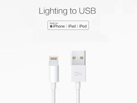 Кабель Xiaomi ZMI MFi USB/Lightning 100 см (AL813C) White
