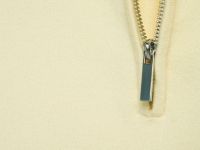 Джемпер с воротником поло на молнии, Желтый