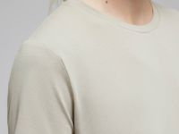 Футболка приталенного кроя из хлопка