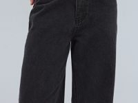 Широкие джинсы, Серый