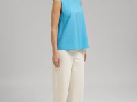 Свободный топ из жатой ткани