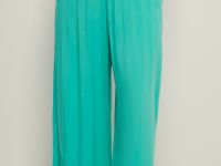 Брюки широкого кроя на резинке