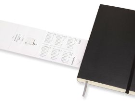Записная книжка нелинованная Moleskine "Classic" Medium 11,5х18 см 240 стр, твердая обложка черная