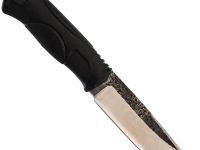 Охотничий нож Соболь, сталь Х12МФ, рукоять эластрон, черный