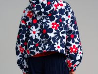 Куртка текстильная с полиуретановым покрытием для девочек (ветровка)