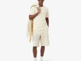 Мужская хлопковая футболка Lacoste