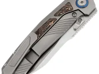Складной нож Remette Kestrel, сталь S35VN, рукоять титан/Copper CF