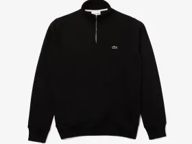 Мужская толстовка Lacoste на молнии с высоким воротом