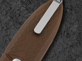 Складной нож Bestech Knives Ququ, сталь 14C28N, рукоять G10, коричневый