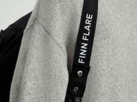 Пуховик с воротником-стойкой и съемным капюшоном