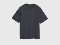 Футболка из текстурной ткани, Серый