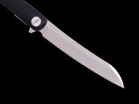 Складной нож Dr.Tech W4224LB, сталь D2, рукоять G10, черный