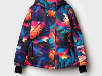 Куртка текстильная с полиуретановым покрытием для девочек