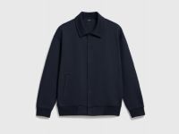 Куртка с воротником поло, Синий