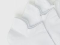 Короткие носки для фитнеса, 3 пары, Белый