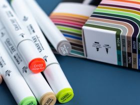 Набор маркеров спиртовых Малевичъ "GrafArt Brush" Еда 24 цвета