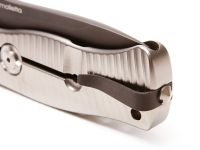 Нож складной LionSteel SR1 GB, сталь Sleipner, рукоять алюминий