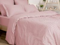 Постельное белье Soft pink, страйп-сатин