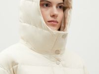 Пальто утепленное широкого силуэта